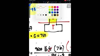 Flexural Stress Example 3 2 of 3 [upl. by Ahsikal618]