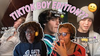 REACTING TO CRINGEY TIKTOKS AGAIN it got worse [upl. by Jecoa]