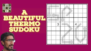 Thermo Sudoku How to solve a Thermo SudokuWPF Sudoku Grand Prix 2020 [upl. by Madelene]