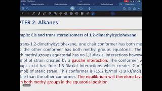 Conformations of cycloalkanes 2 [upl. by Anieral963]