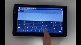 How to Input UK Post Codes in OHREX Sat Navs [upl. by Amieva]