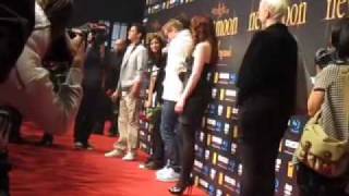 quotNew Moonquot Fanevent red carpet Interview with Twilight Cast 10 April 2010 Berlin [upl. by Maxia560]