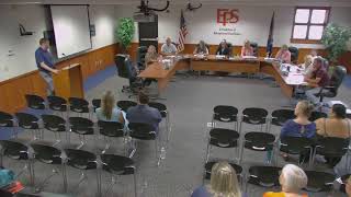 Edwardsburg Public Schools Board of Education Meeting 8723 [upl. by Leela]