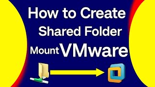 How To Create Shared Folder Windows 10  Mount VMware  Step By Step  Hindi [upl. by Alekal]