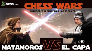 MATAMOROS vs EL CAPA  Duelo épico de ajedrez [upl. by Luoar577]