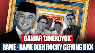 FULL SESI 12 GANJAR DIKEROYOK RAMERAME OLEH ROCKY GERUNG DKK [upl. by Llegna]