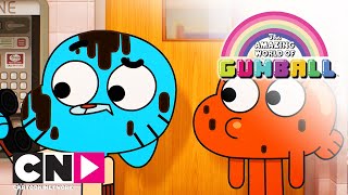 Niesamowity świat Gumballa  Walka o całusa  Cartoon Network [upl. by Harms]