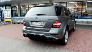 Mercedes ML63 AMG  Start Up amp Loud Acceleration Full HD [upl. by Padraig]