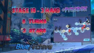 Blue Archive Global Stage 183 HARD 3 Stars  Clear within 5 Turns with Pyrobox [upl. by Barney527]