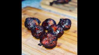 Bacon Wrapped Meatball and Wings [upl. by Devona]