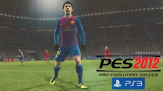 PES 2012 PS3 [upl. by Eilema]