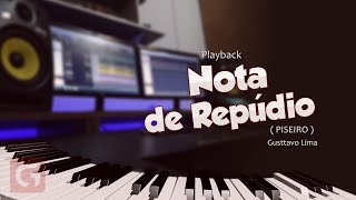 Playback Nota de Repúdio  Gusttavo Lima  PISEIRO [upl. by Mauretta]