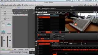 Tip How to Sample mp3 files into Maschine using Logic Pro [upl. by Yaja]