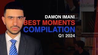 Damon Imani VS Mainstream Media  Compilation Vol2  Q1 2024 [upl. by Idou]