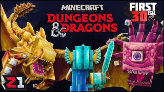 Minecraft X Dungeons And Dragons Gameplay First Look [upl. by Judie]