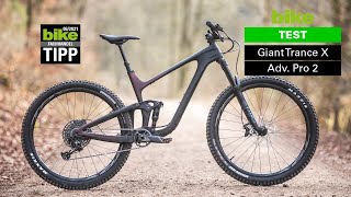 Giant TRANCE X Advanced BIKETipp im AllMountainTest 2021 [upl. by Yenoh219]