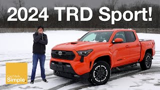 2024 Toyota Tacoma TRD Sport Premium Package  OffRoad Driving Impressions [upl. by Cindy]