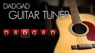 DADGAD Guitar Tuner  Acoustic Interactive [upl. by Sivlek]