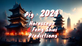 Pig Horoscope reading for 2024 Feng Shui Predictions [upl. by Armilla]