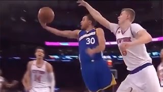 Steph Curry SMOKES Kristaps Porzingis w Tornado Spin Move Porzingod Makes Draymond Green His BTCH [upl. by Hereld]