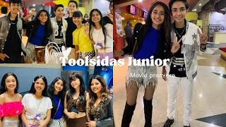 Toolsidas Junior Movie Premiere 🤩🤩 I Chahat Tewani I VLOG I [upl. by Laira]