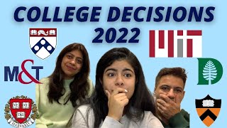 Dreams do come true  College Decision Reaction 2022 ft ivies scholarships [upl. by Stephine761]