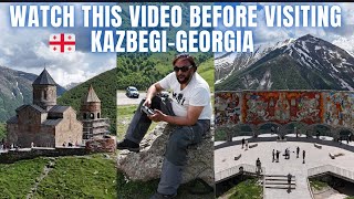 An Amazing Day Trip To Kazbegi Gudauri from Tbilisi  Turkey To Georgia [upl. by Ahslek95]