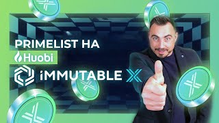 PRIMELIST IMMUTABLE X НА HUOBI GLOBAL КАК ПРИНЯТЬ УЧАСТИЕ ТОКЕН HT [upl. by Virendra]