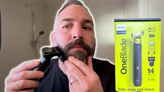 Philips OneBlade Pro Test VS Bodygroom 7000 [upl. by Aneele381]