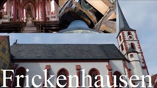 Frickenhausen WÜ Die vier Glocken der katholischen Pfarrkirche Sankt Gallus Turmaufnahme [upl. by Convery]