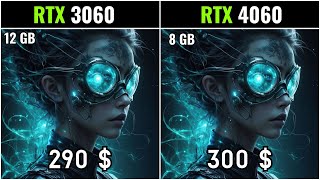 RTX 3060 VS RTX 4060 TEST IN 20 GAMES [upl. by Enyr]