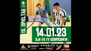 DJK Holzbüttgen vs TV Schriesheim  Floorballbundesliga  14012023 [upl. by Eecram]