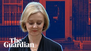 Liz Truss lettuce and a lectern 25 hours of chaos in three minutes [upl. by Ennaylil]