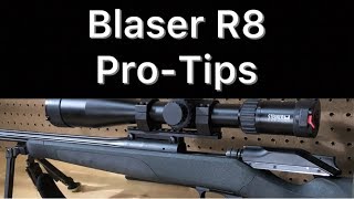 Blaser R8 Pro Tips [upl. by Oslec364]