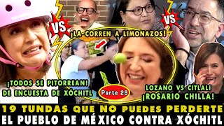 ¡HUYE ENTRE LIMONAZOS TOP 19 PALIZAS VS XÓCHITL GÁLVEZ 28 ¡SACO DE PUS VS CITLALI [upl. by Nolava]