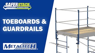 METALTECH SAFERSTACK  Exterior Scaffolding Guardrails and Toeboards [upl. by Aninat]