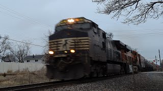 NS 110 Highballs Thru OFallon MO With Beautiful K5LA [upl. by Yllitnahc]