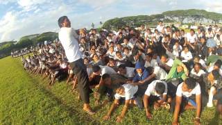 Newington and Tupou Fun Warcries [upl. by Tandi]