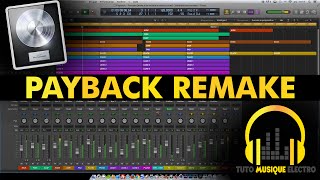 Steve Angello  Payback Logic Pro X Remake By Jonathan Richard ✅ [upl. by Dyl]