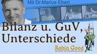 Bilanz u GuV Unterschiede [upl. by Akihsat]