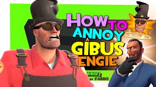 TF2 How to annoy a gibus engie FUNF2P [upl. by Manda]