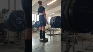 Deficit Deadlift 170kgx5 [upl. by Hareehahs]