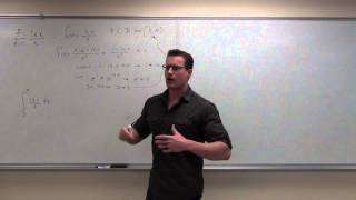 Calculus 2 Lecture 93 Using the Integral Test for ConvergenceDivergence of Series PSeries [upl. by Neeham]