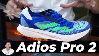 รีวิว adidas adizero adios pro2 รองเท้าวิ่งระดับโลก [upl. by Eanar]