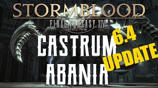 Castrum Abania 64 UPDATE  Boss Encounters Guide  FFXIV Stormblood [upl. by Stevana826]