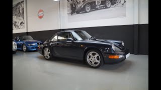 1990 Porsche 911 964 Carrera 2 Coupe Manual Absolute Top Condition for sale [upl. by Stambaugh905]