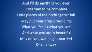 Slide Goo Goo Dolls lyrics [upl. by Froma63]