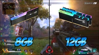 8GB vs 12GB RAM  Test en 6 juegos [upl. by Aysab389]