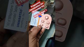 Tablet UNWANTED KIT  How to Take the Right Dose  shorts unwantedKit misoprostol200mcg [upl. by Tamar]