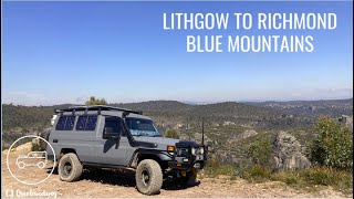 Lithgow to Richmond Blue Mountains 4WD Adventure [upl. by Nohtahoj]